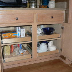 Base Cabinets and Other Creative Solutions - Kitchen Drawer Organizers