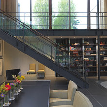 steel staircase