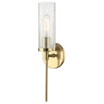 Mitzi by Hudson Valley Lighting - Olivia 1-Light Wall Sconce, Aged Brass Finish - We get it. Everyone deserves to enjoy the benefits of good design in their home, and now everyone can. Meet Mitzi. Inspired by the founder of Hudson Valley Lighting's grandmother, a painter and master antique-finder, Mitzi mixes classic with contemporary, sacrificing no quality along the way. Designed with thoughtful simplicity, each fixture embodies form and function in perfect harmony. Less clutter and more creativity, Mitzi is attainable high design.