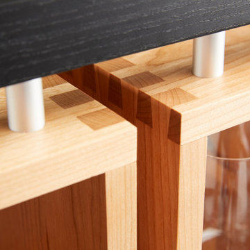 Suspended Cubes joinery detail