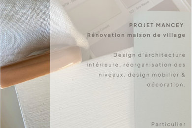 Idée de décoration pour une maison champêtre.