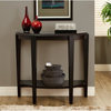 Accent Table, Console, Entryway, Narrow, Sofa, Laminate, Brown