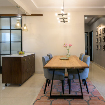 The jewel tone apartment