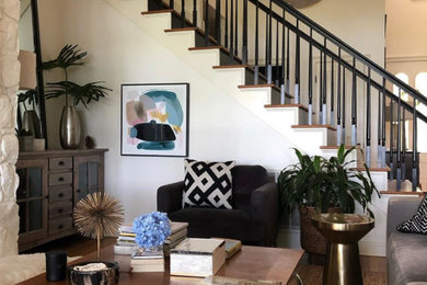 Home design - eclectic home design idea in Atlanta