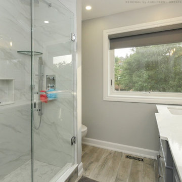 New Awning Window in Amazing Bathroom - Renewal by Andersen Greater Toronto & On