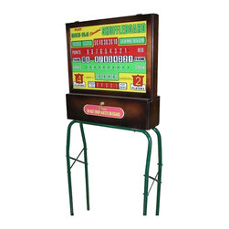 Rock-Ola Reproduction Walnut Score Unit - Game Table Accessories