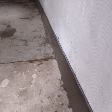 Basement waterproofing