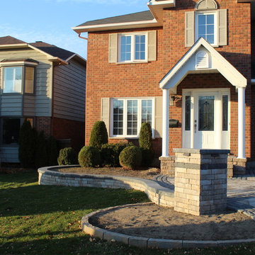 Landscape Driveway and Front Entry