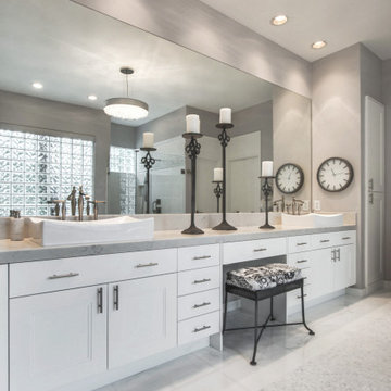 Bright & Fresh Master Bath - Plano, TX