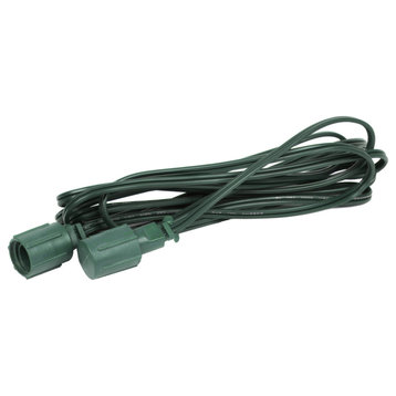 10' Green Wire Coaxial Ext Cord 4/Bag