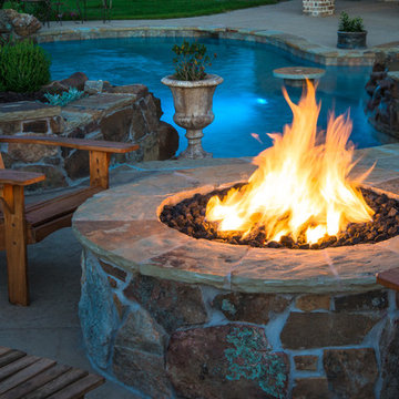 Water Features, Fountains & Fire Displays