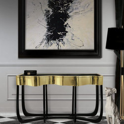 SINUOUS GOLD Console - Buffets And Sideboards