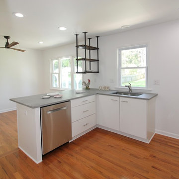 Bel Air Chalkboard Tiled Kitchen