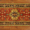 New Art Design Heriz Rug Hand Knotted Wool 3'x10' Serapi Oriental Area Rug H5171