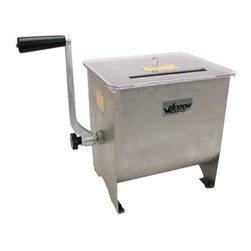 Weston 36-1901-W Stainless Steel Meat Mixer, 20-Pound - Mixers