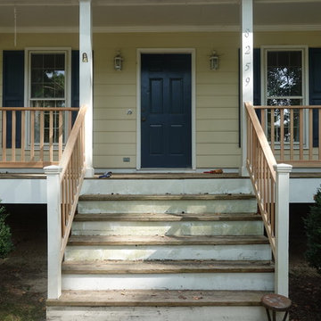 Front Porch Railing Replacement
