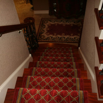 Over the Post Stair Project. Means Residence. Melbourne Fl