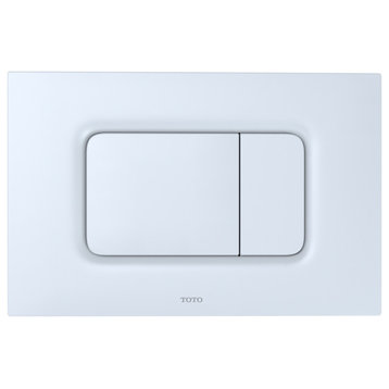 Toto Plate for Select DuoFit InWall,  2-Flush Push Button