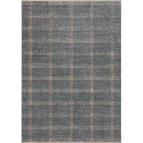 Angela Rose x Loloi Ember Blue / Beige 7'-10" x 10' Area Rug
