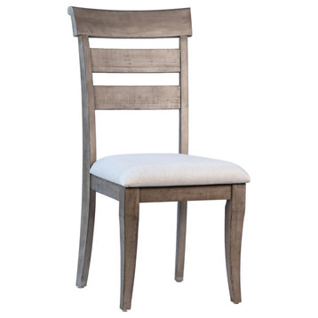 Claire Cotton Blend Upholstered Dining Chair, Off-White