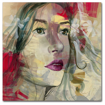 'Ana Lucia' Canvas Art by Andrea