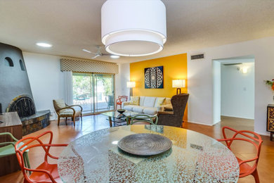 Inspiration for a contemporary living room remodel in Other