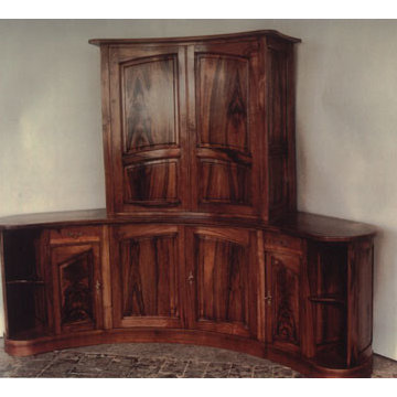 Anfertigungen. Eckensemble Nusbaum