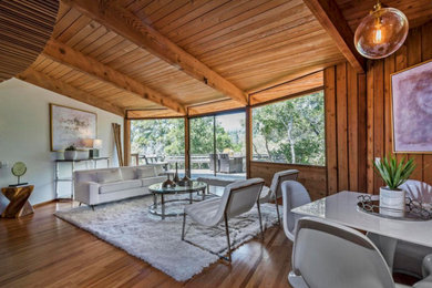 Inspiration for a 1960s home design remodel in Santa Barbara