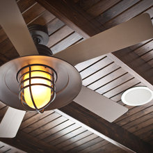 Wood on ceiling