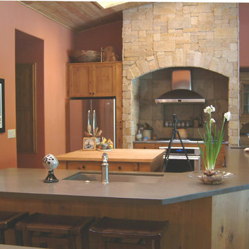 Lagos Blue CaesarStone Quartz Kitchen Countertops