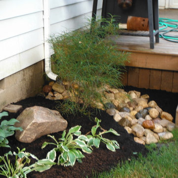 Downspout erosion control