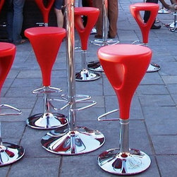 Zuff Stool by Serralunga - Outdoor Benches