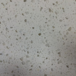 HanStone Swan Cotton Quartz - Kitchen Countertops
