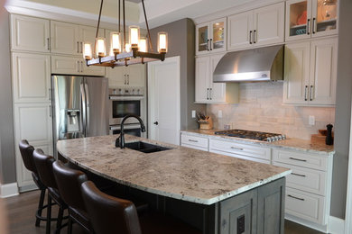 Elegant kitchen photo in Other