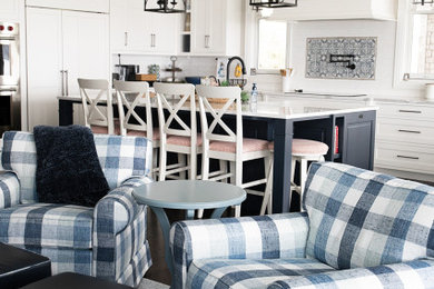 Inspiration for a transitional kitchen remodel in Grand Rapids