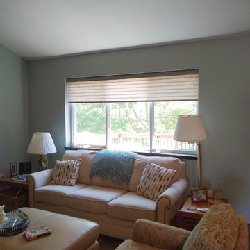 Rice Lake Condo Porch Window Treatments