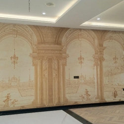 Medieval Majesty European Theme Wall Wallpaper - Wallpaper