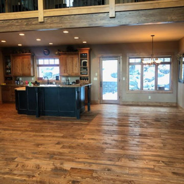 Reclaimed Doug Fir floors