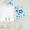 Polka Dot Flowers - Wall Decals Stickers Appliques Home Decor