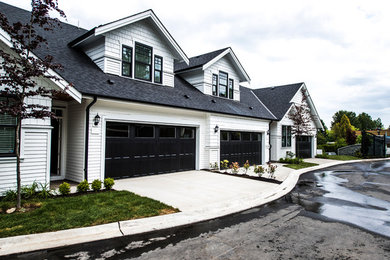 Inspiration for a traditional exterior in Vancouver.