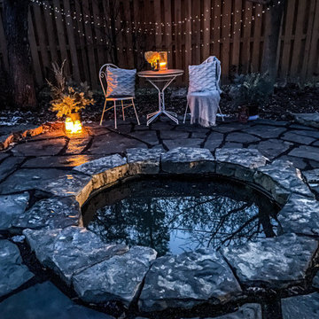 Sustainable Flagstone Patio