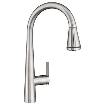 Pull-Down Kitchen Faucet, Stainless Steel