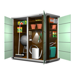 Moderner Ger&auml;teschuppen :: Garten[Q]Teras - Sheds