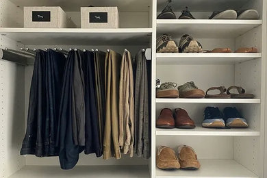 Inspiration for a closet remodel in Boston