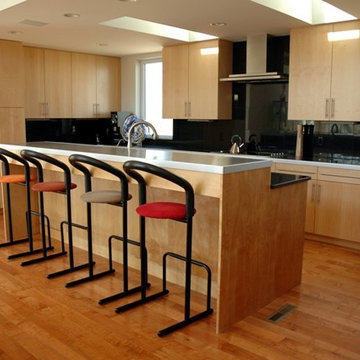 Contemporary Kitchen - Natural Maple