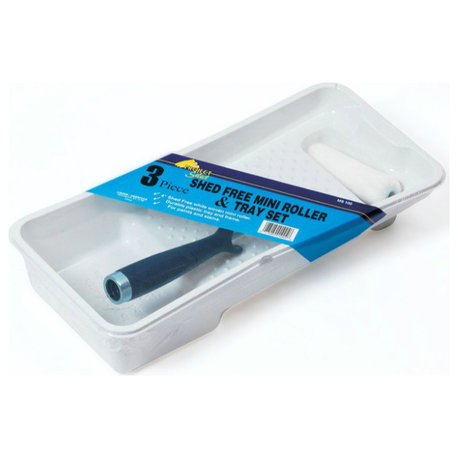 Linzer MS100 Pro-Impact Mini Roller Tray Set, 3-Piece