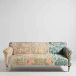 Rug-Printed Sofa - Sofas