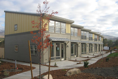 Contemporary exterior home idea in Portland