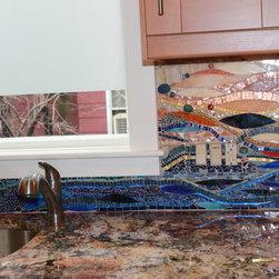 Somerville kitchen  back splash - Tile