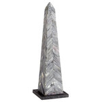Cyan Design - Herring Obelisk Sculpture - Cyan Design is the source for unique decorative objects for the most vibrant interior design. Known for its innovative design in accessories, lighting, and furniture, Cyan Design is an industry leader in home decor, offering products for every type of style and taste. Cyan Design believes strongly in providing quality designs with a unique twist. Cyan Design - Beautiful Objects for Beautiful Lives.